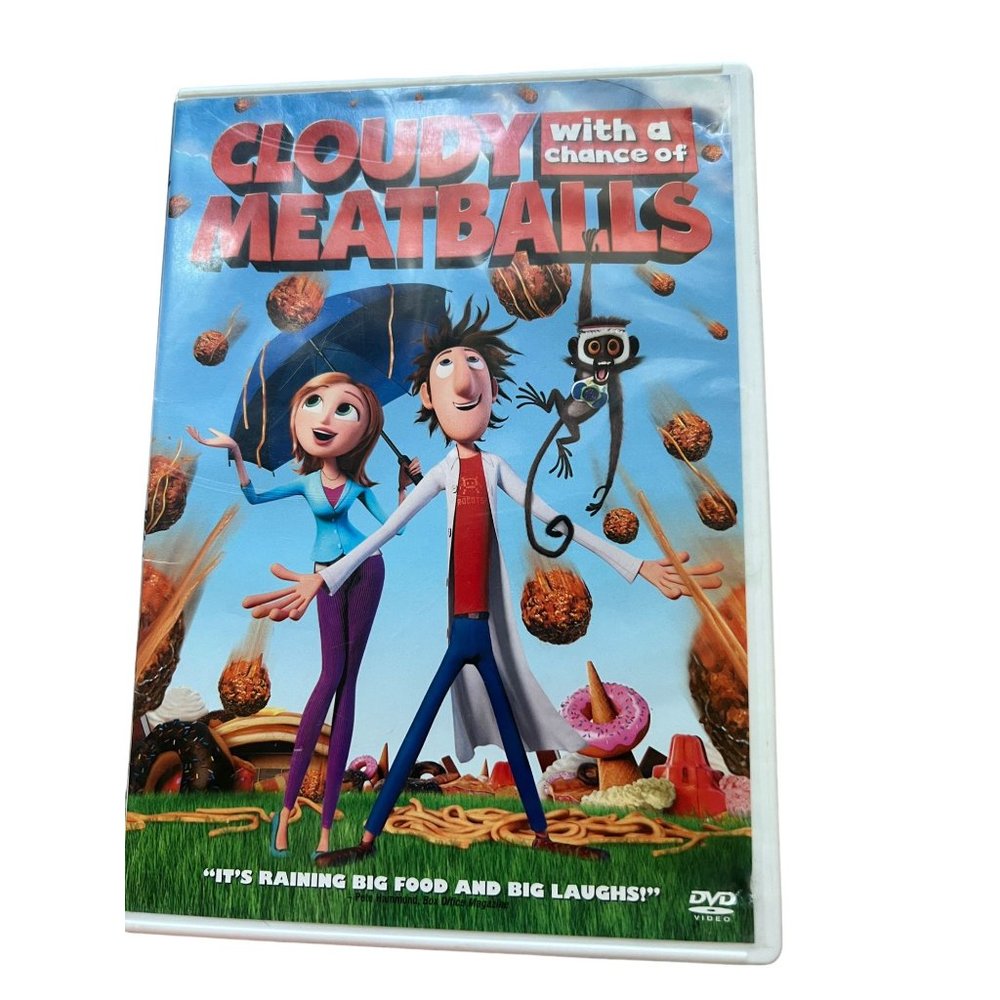 Cloudy with a Change of Meatballs DVD Columbia Pictures